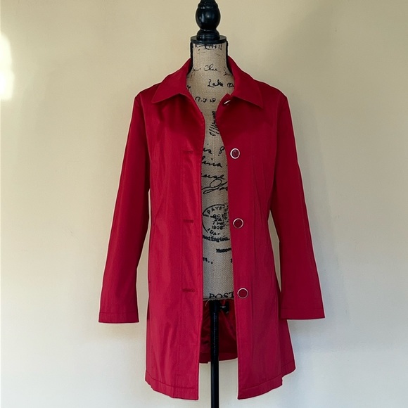 Weatherproof Garment Company Lightweight Raincoat Trench coat Jacket - Picture 3 of 11